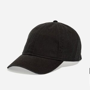Madewell Classic Black Cotton Cap Unisex